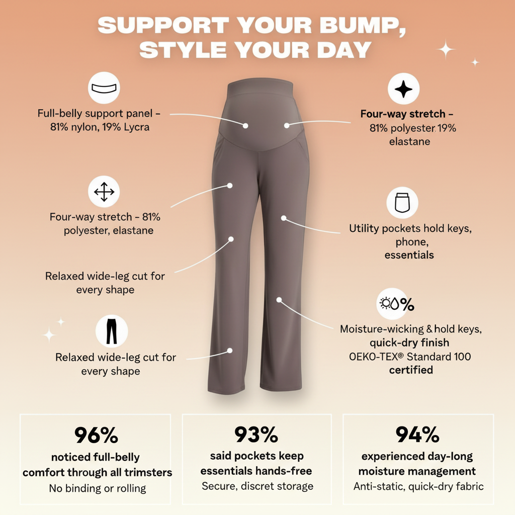 BabyLoom Wide Leg Pants