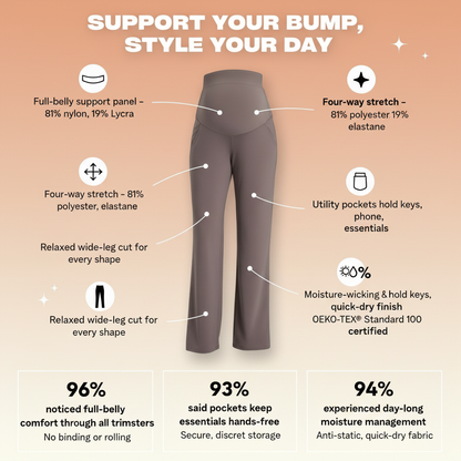 BabyLoom Wide Leg Pants