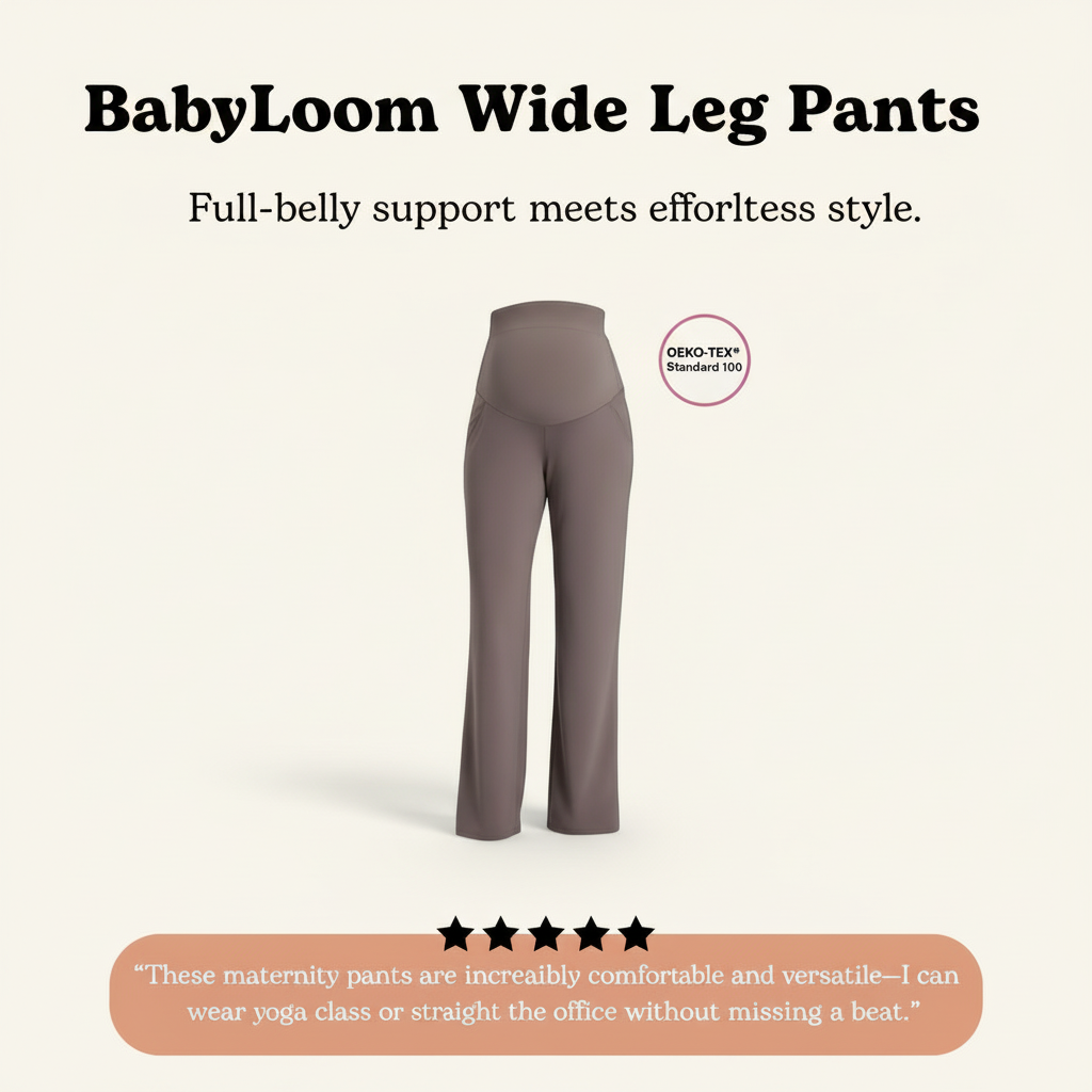 BabyLoom Wide Leg Pants