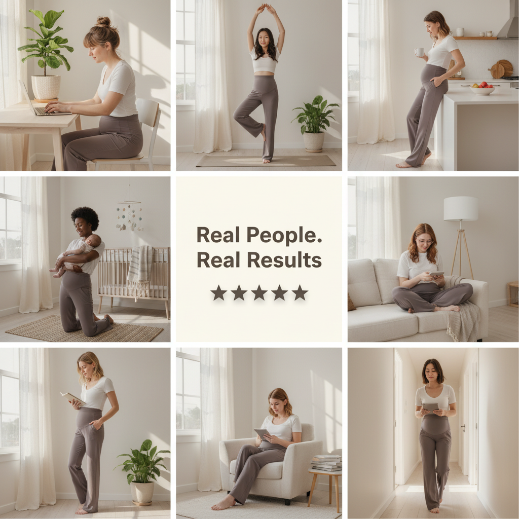 BabyLoom Wide Leg Pants