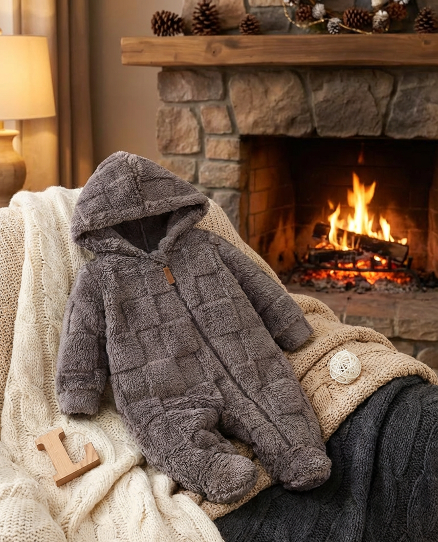 Loom Autumn and Winter baby jumpsuit